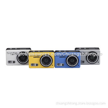 2014 Newest waterproof 720P HD sports action video camera with Wi-Fi, 120 degrees wide lens